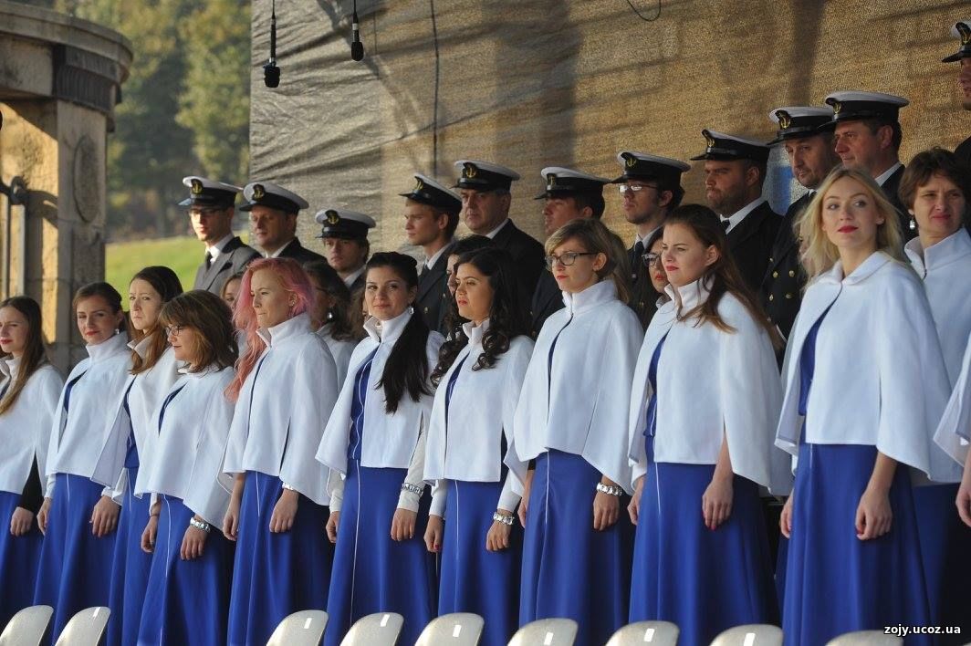 Суботнє свято прикрасив виступ хору Морської академії в Щецині.